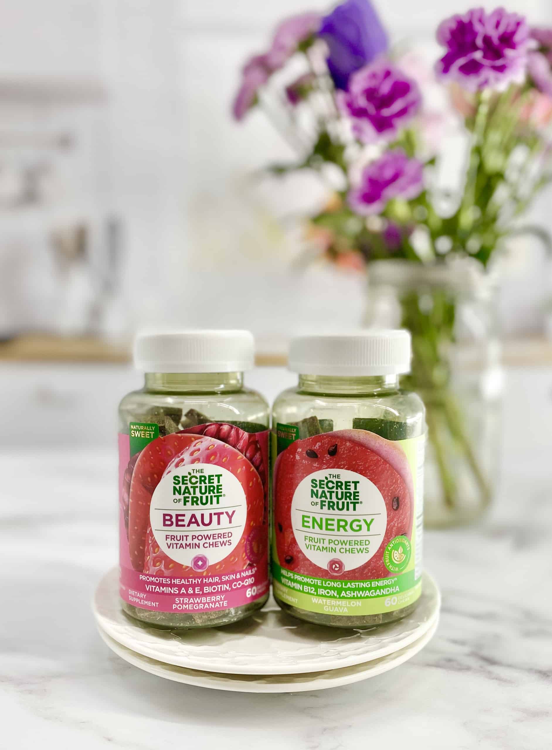 Dole Secret Nature of Fruit Vitamin Supplements.