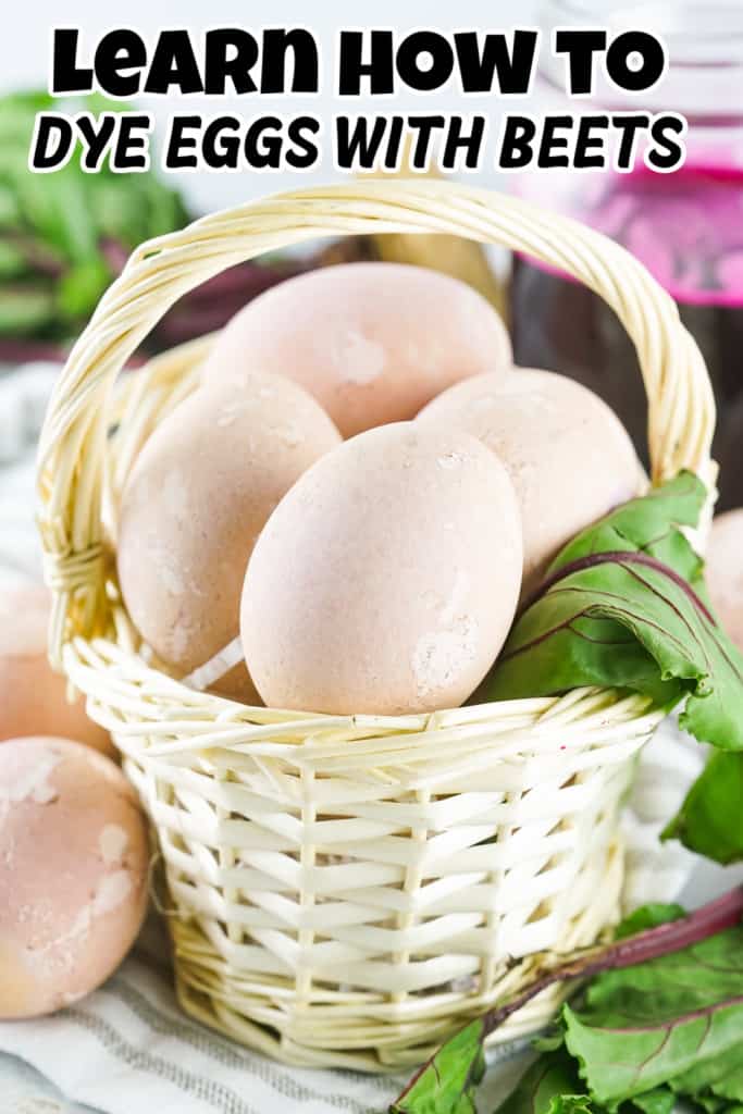 Learn how to dye eggs with beets pin.