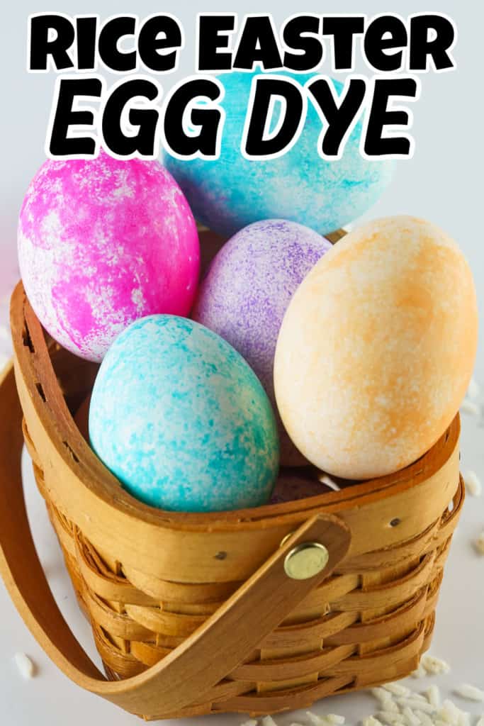 Rice Easter Egg Dye Pin.