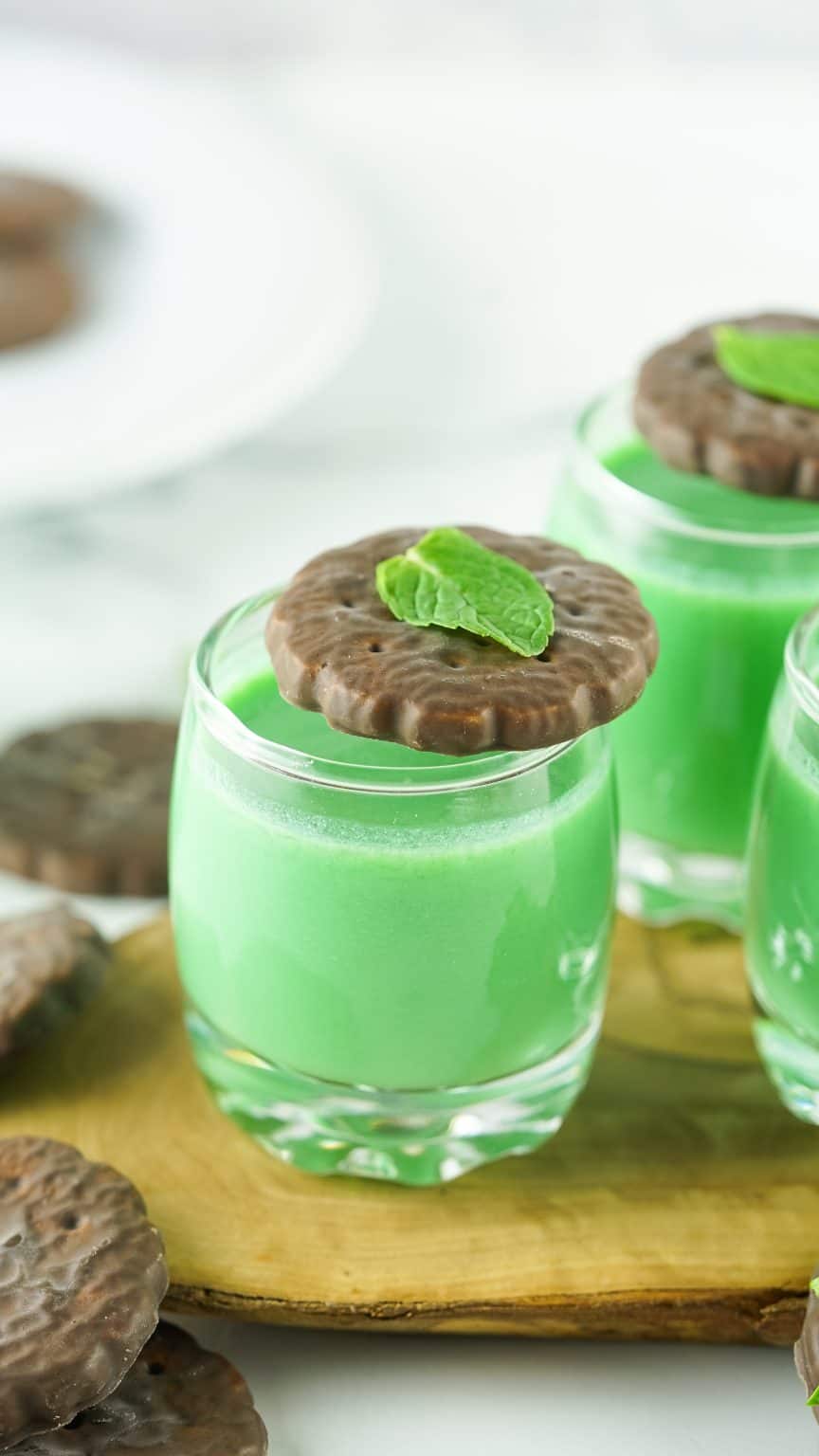Thin Mint Shots with Girl Scout Cookies Marathons & Motivation