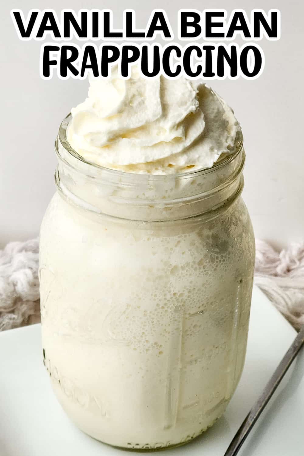 Vanilla Bean Frappuccion Pin.