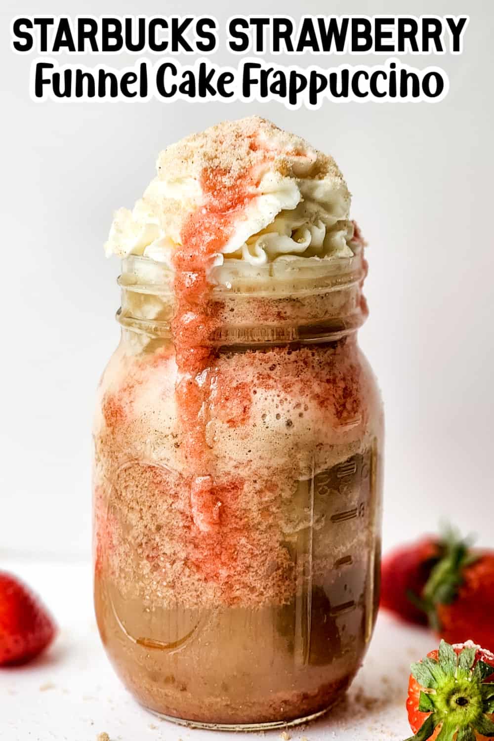 Starbucks Strawberry Funnel Cake Frappuccino Recipe Marathons