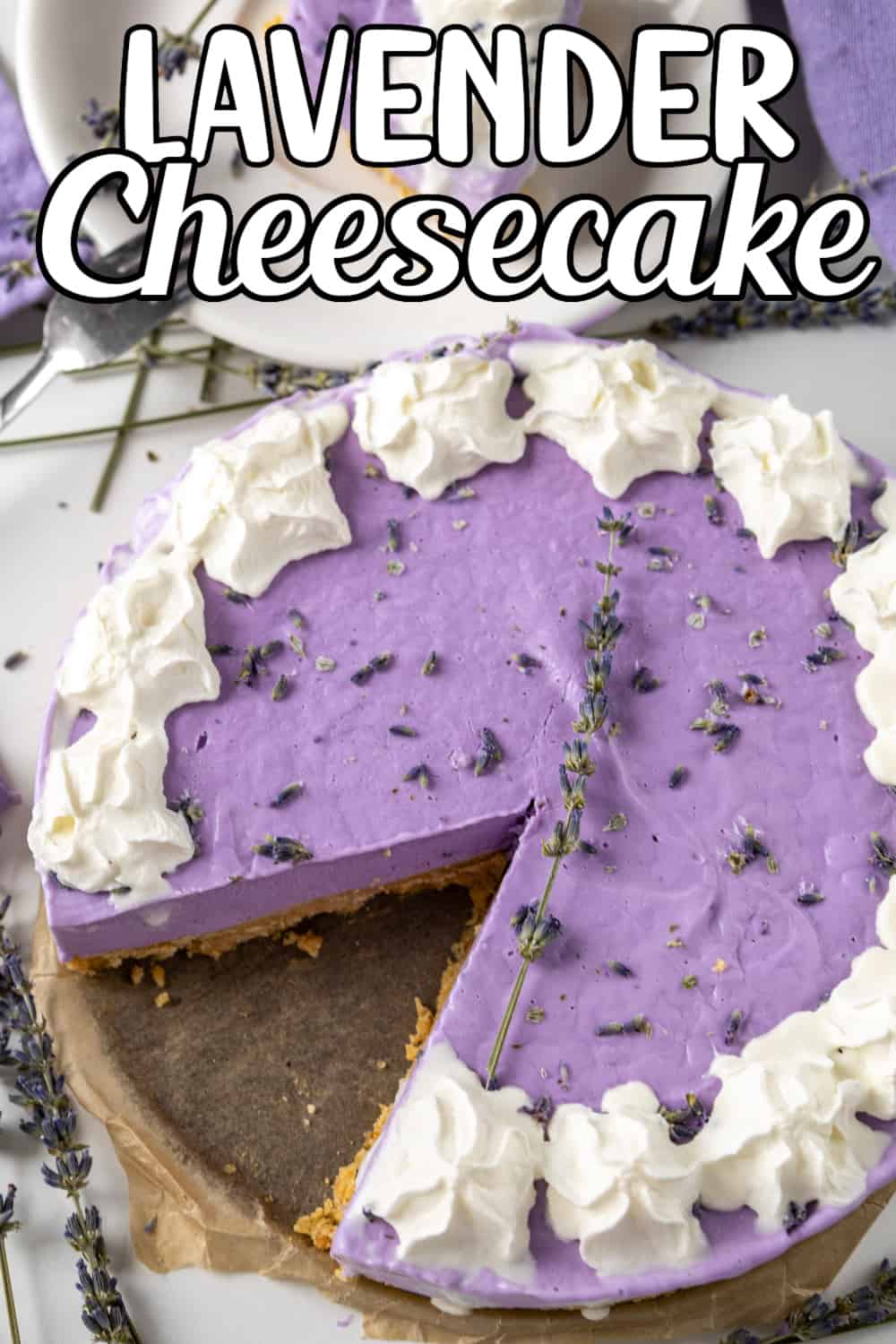 Lavender Cheesecake Pin.