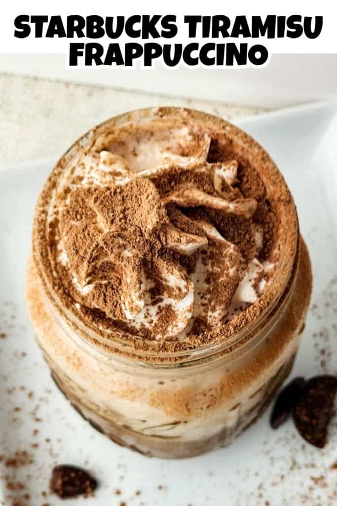 Starbucks Tiramisu Frappuccino Recipe.