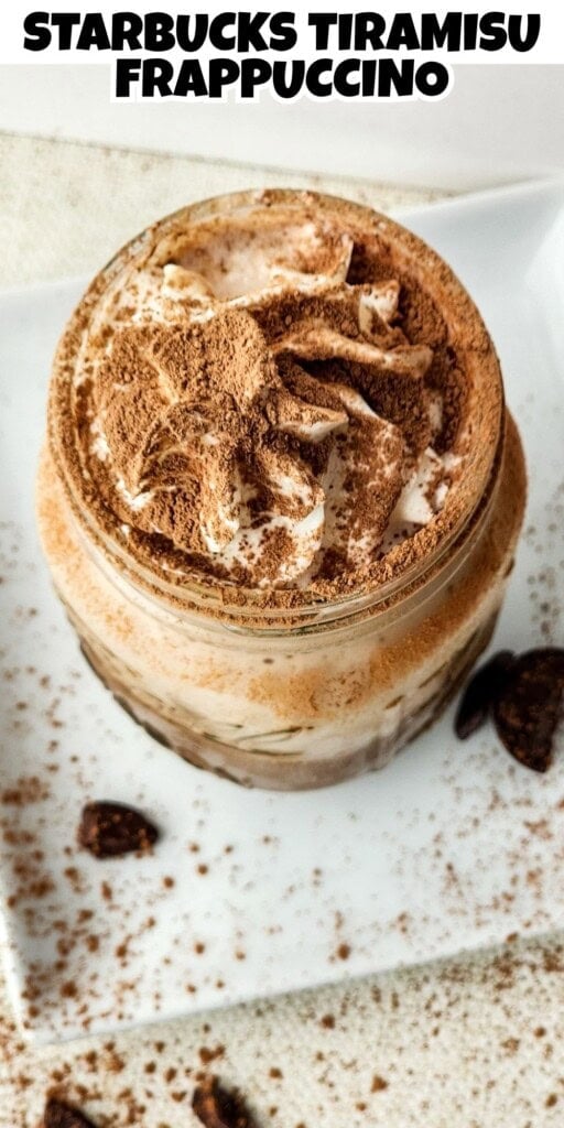 Starbucks Tiramisu Frappuccino Recipe.
