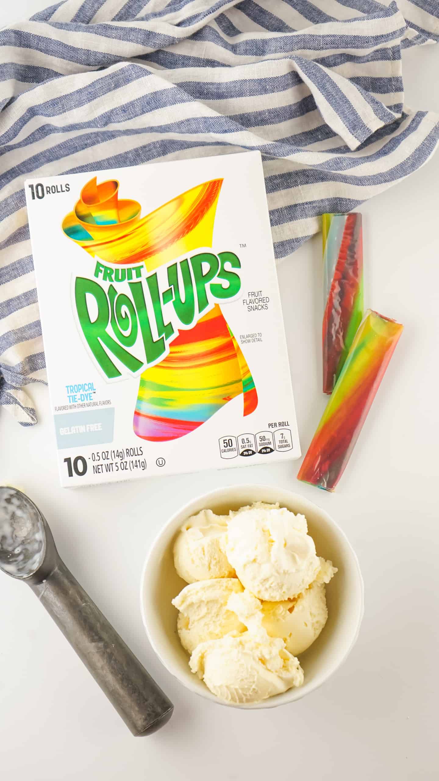 Fruit RollUps Ice Cream TikTok Copycat Recipe Marathons & Motivation