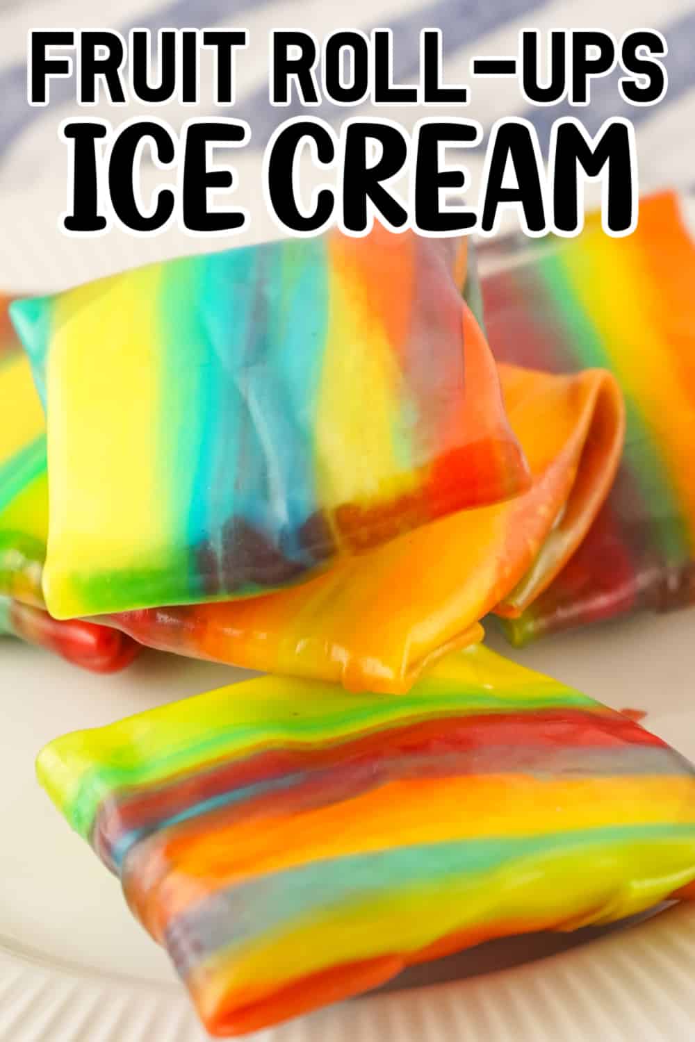 Fruit RollUps Ice Cream TikTok Copycat Recipe Marathons & Motivation