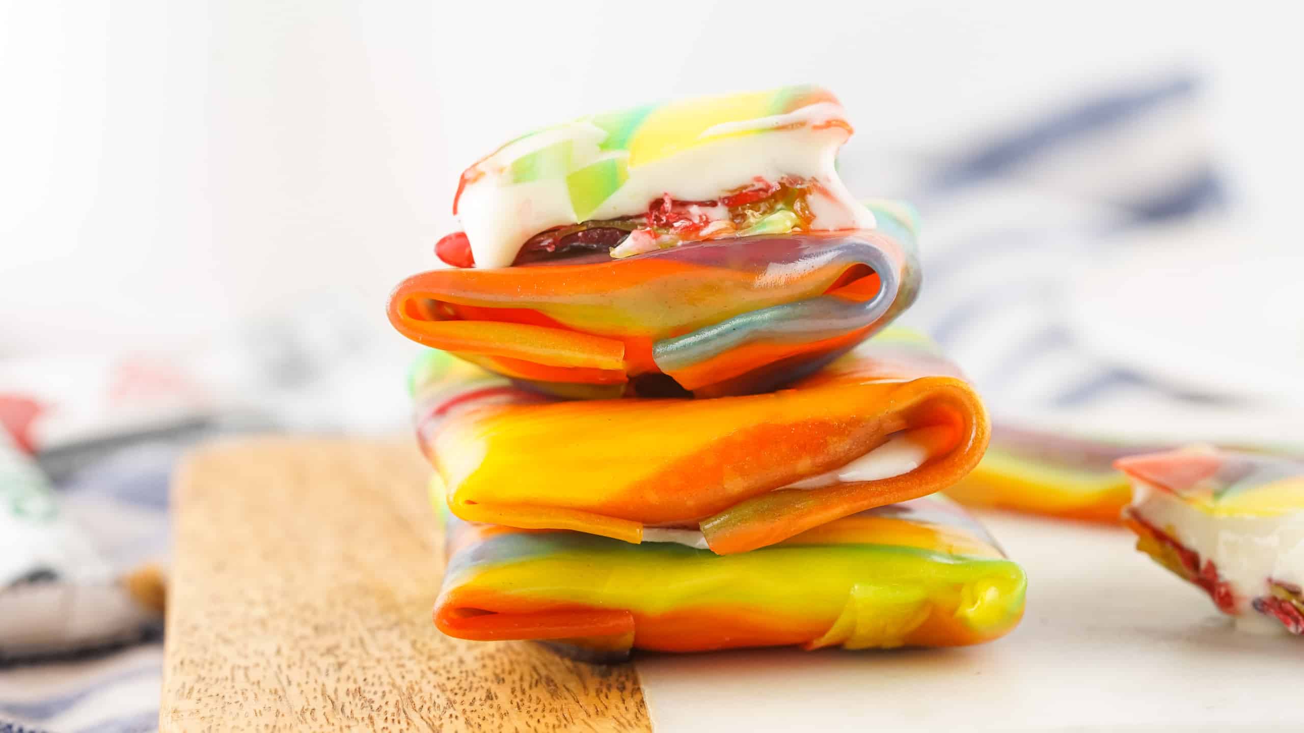 Fruit RollUps Ice Cream TikTok Copycat Recipe Marathons & Motivation