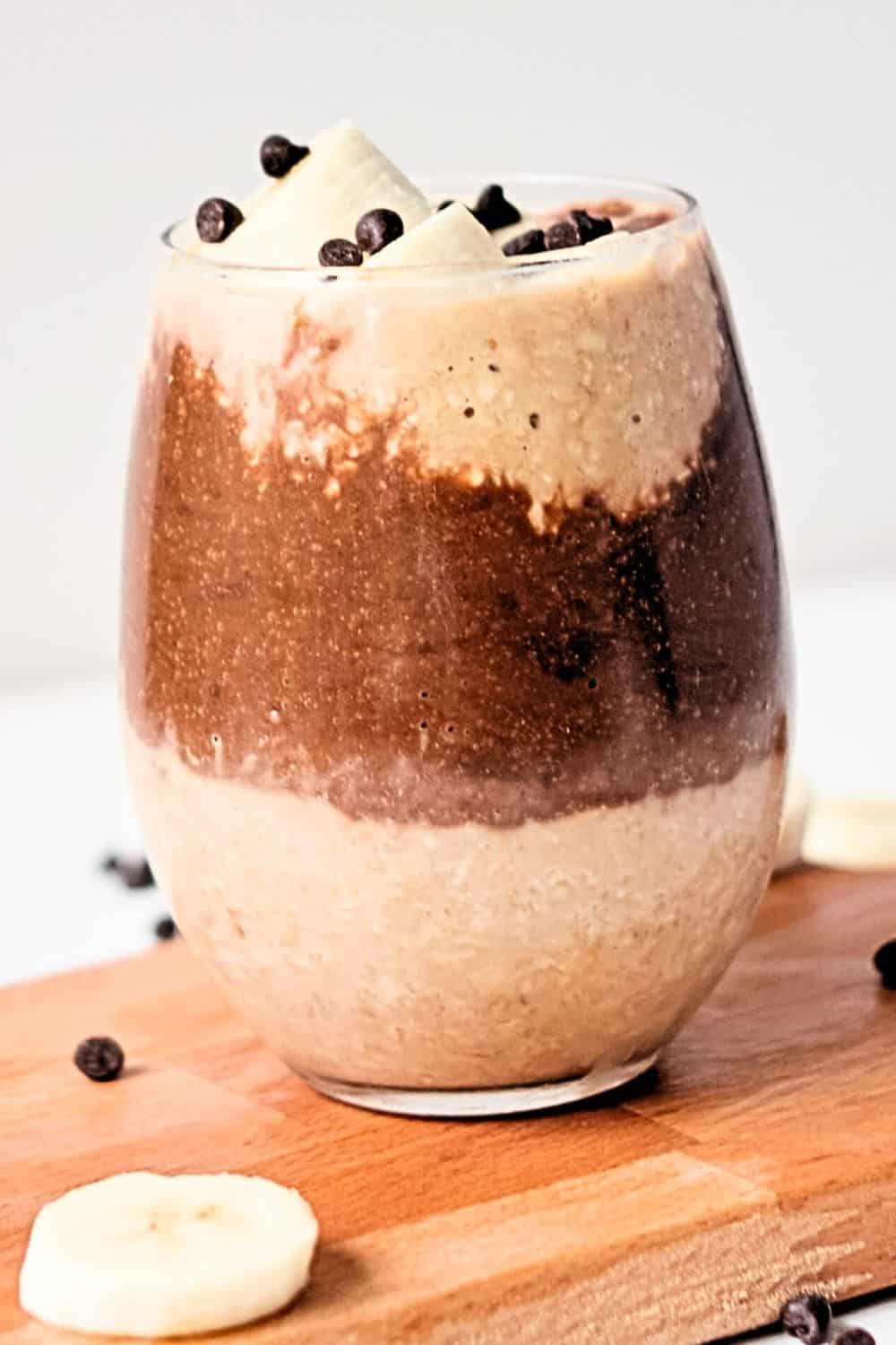 Mocha Overnight Oats with Sensoril supplement.