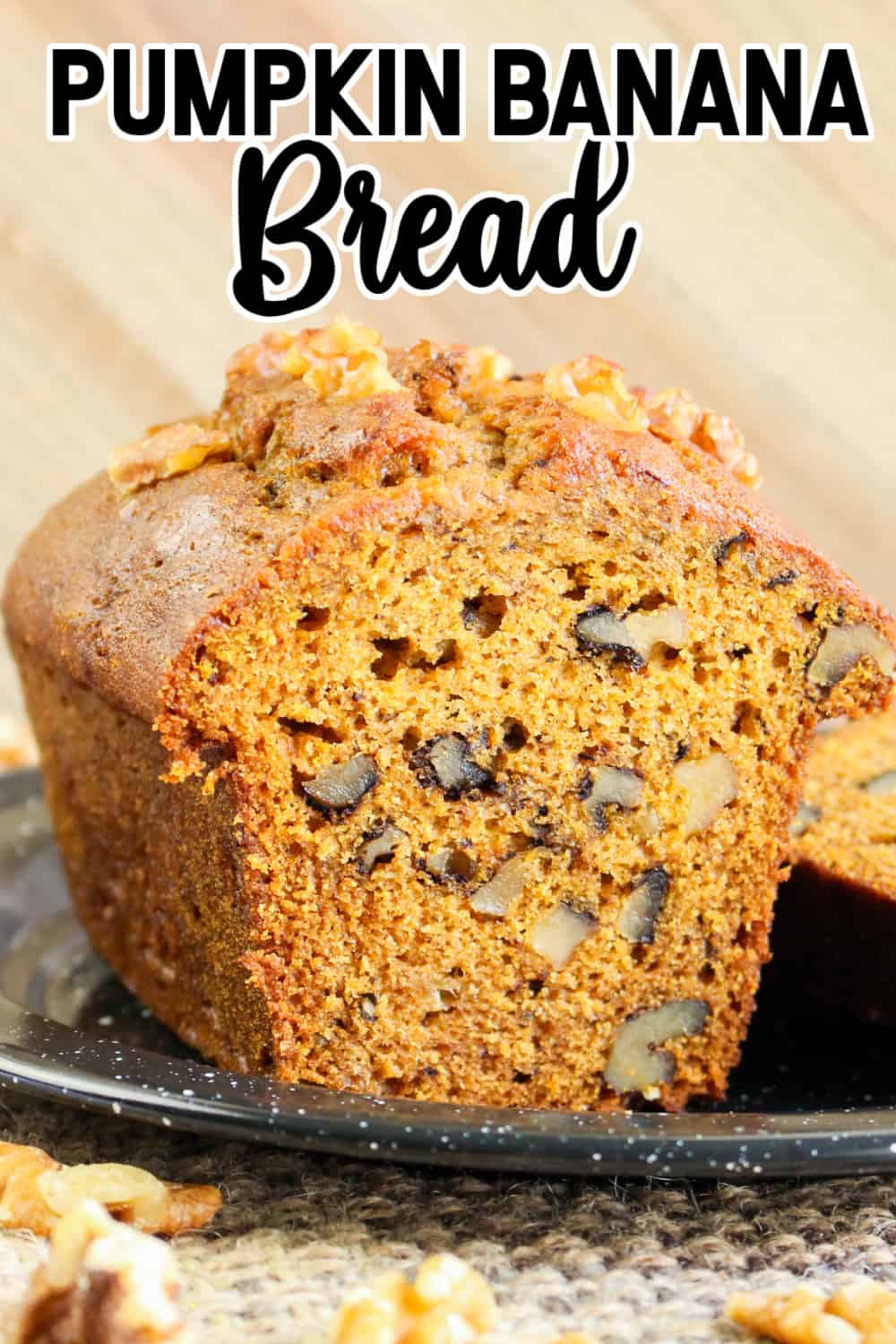Pumpkin Banana Bread Pin.