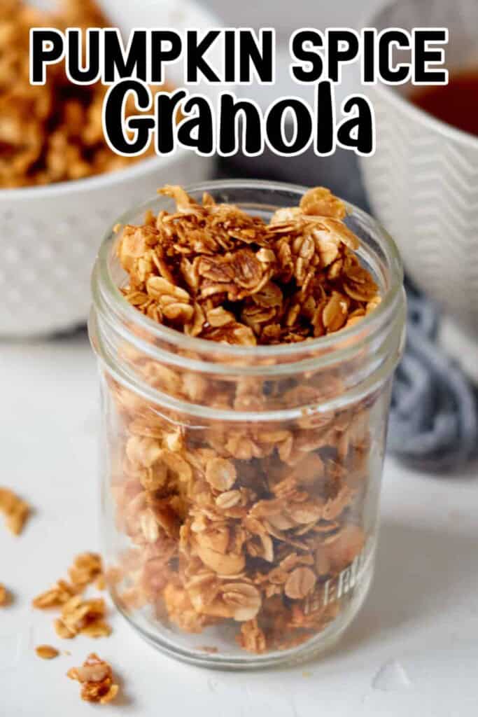 Pumpkin Spice Granola Pin.