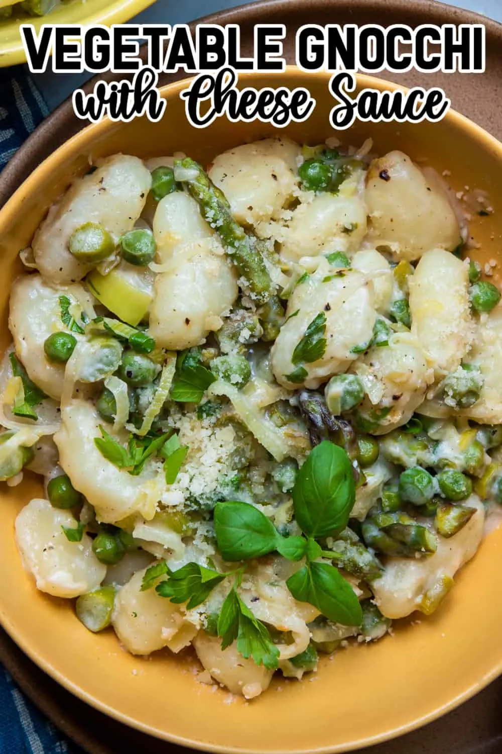Vegetable Gnocchi with Cheese Sauce Marathons & Motivation