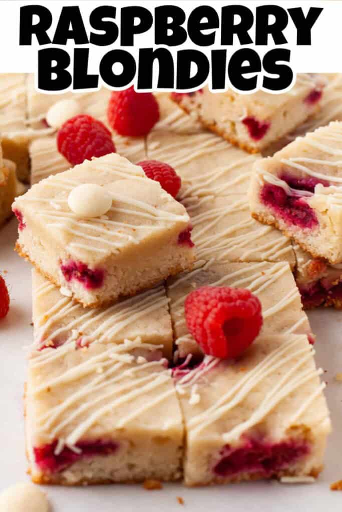 Raspberry Blondies PIn.