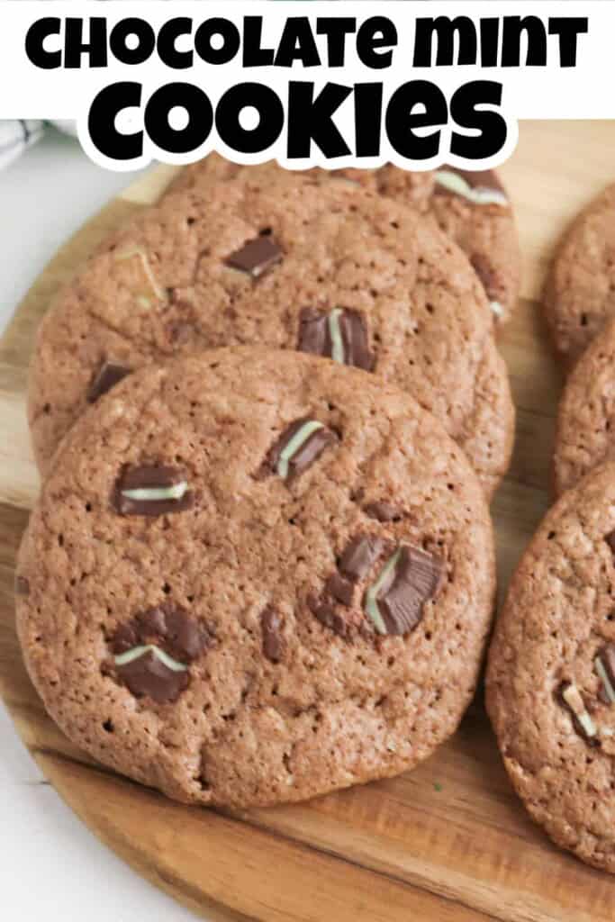 Chocolate Mint Cookies Pin.