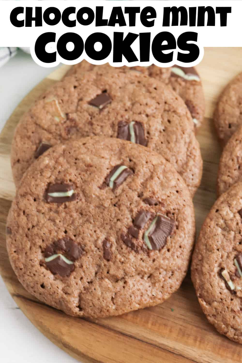 Chocolate Mint Cookies Pin.