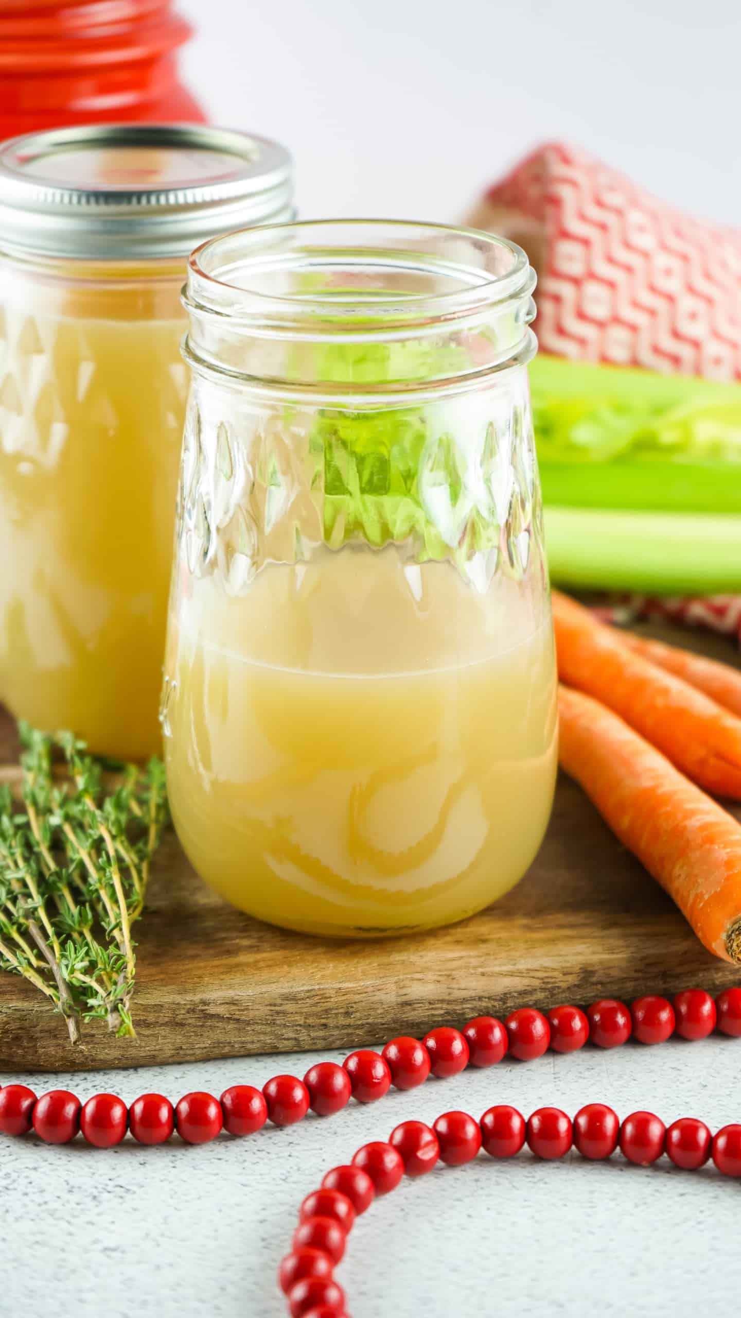 Turkey both in a glass jar.