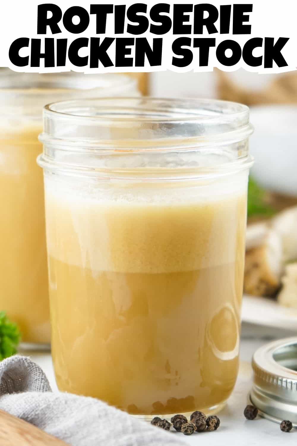 Rotisserie Chicken Stock Pin.