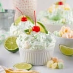 Lime Jello Fluff.