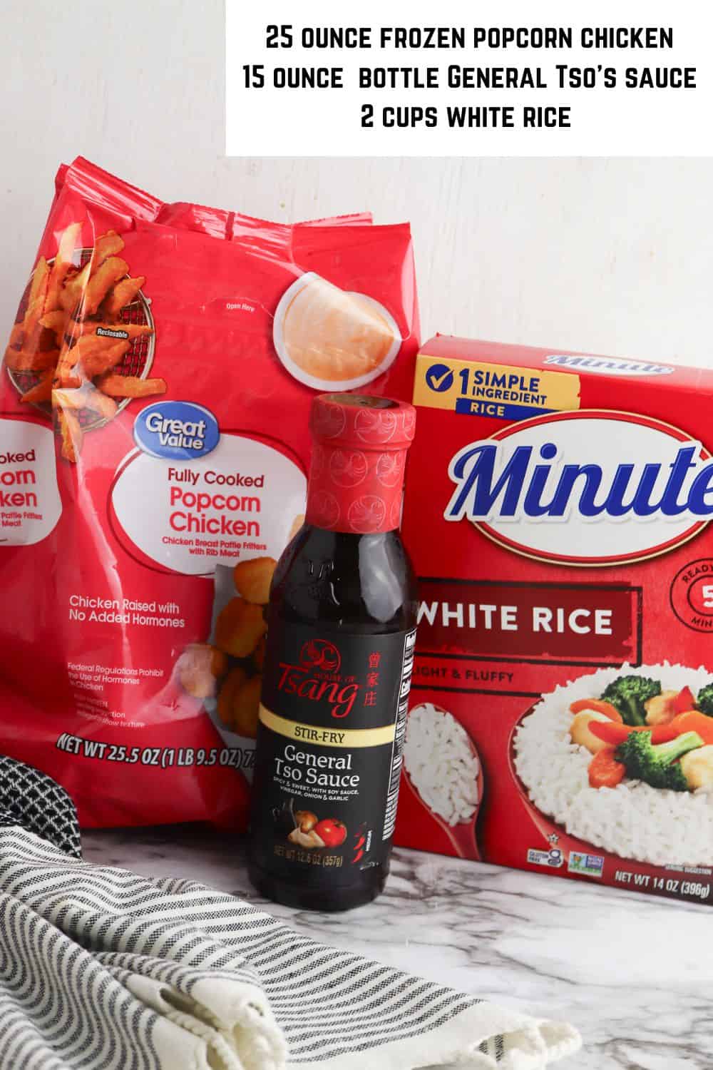 Air Fryer General Tso's Chicken Ingredients.