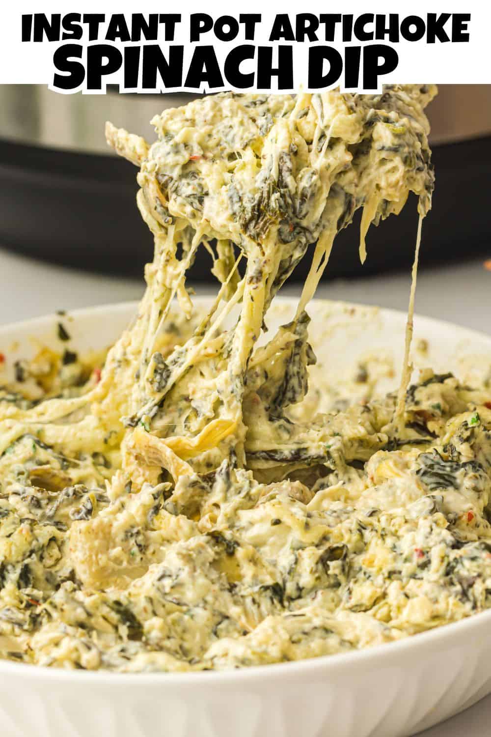 Instant Pot Artichoke Dip Pin.