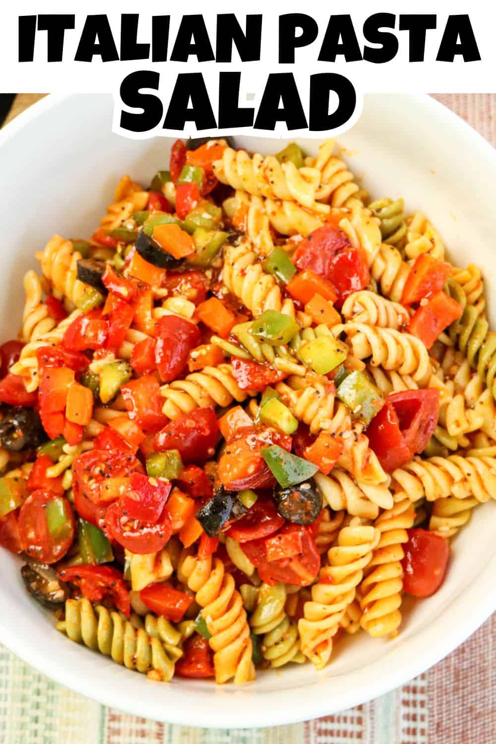 Italian Pasta Salad Pin.