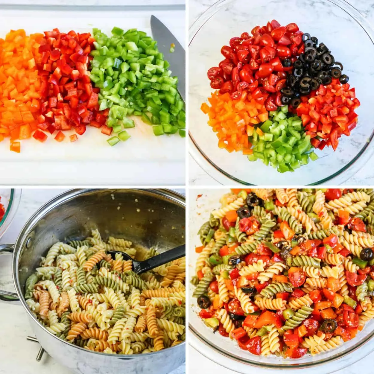 Easy Italian Pasta Salad Recipe - Marathons & Motivation