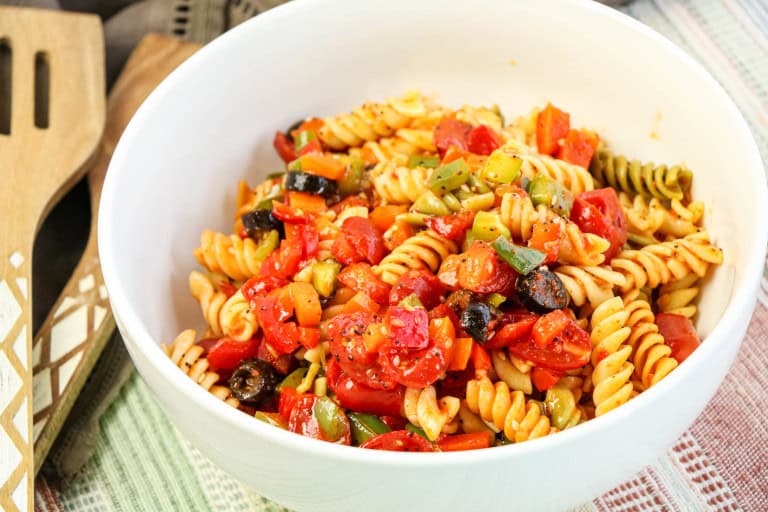 Pasta Salad with Veggies.