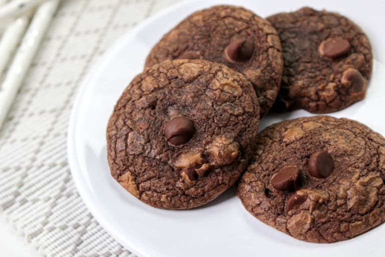 Brownie Mix Chocolate Chip Cookies.
