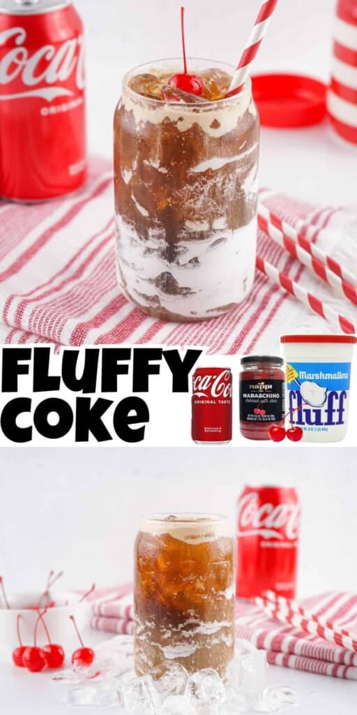 Fluffy Coke Pin.