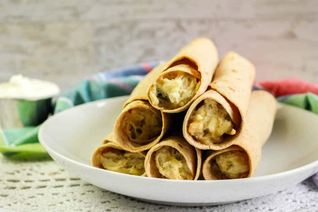 Air Fryer Taquitos.