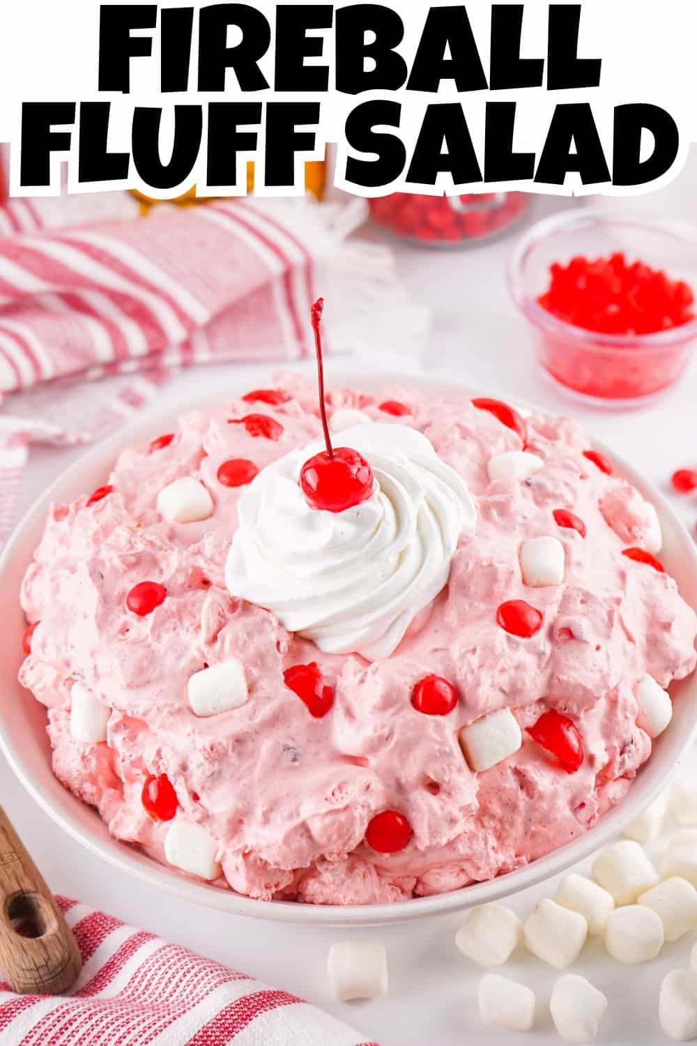 Fireball Fluff Salad Pin.