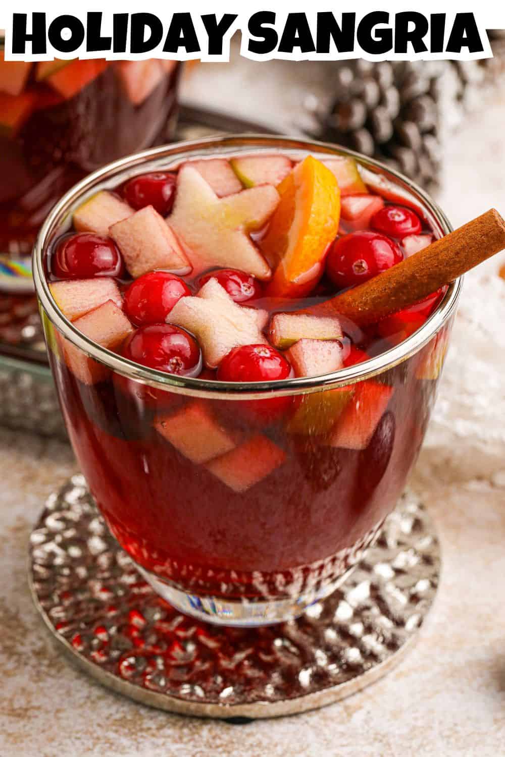 Holiday Sangria Pin.