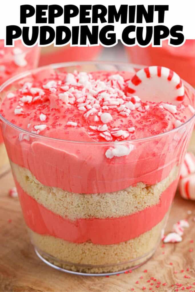Peppermint Pudding Cups Pin.