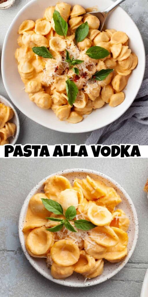 Pasta alla Vodka Pin.