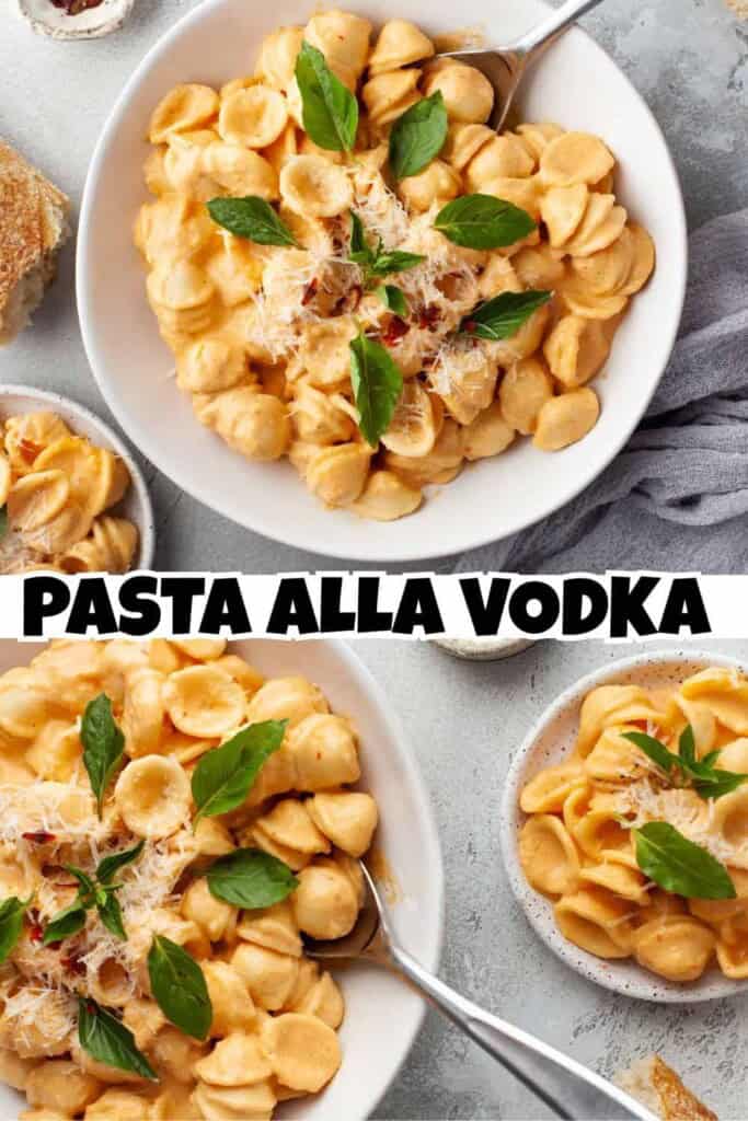 Pasta alla Vodka Pin.
