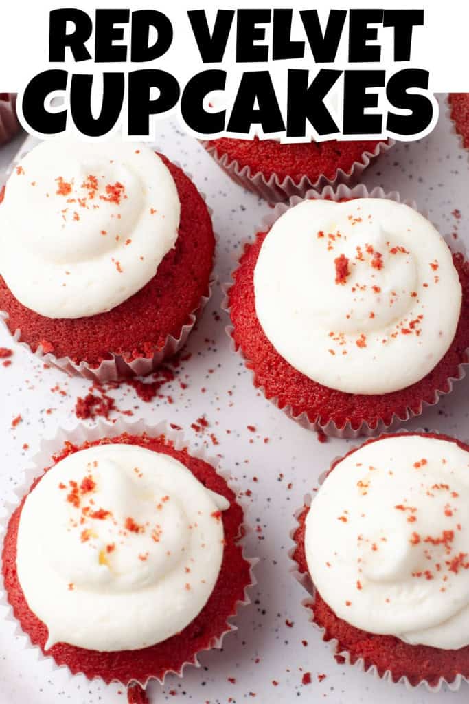 Red Velvet Cupcakes Pin