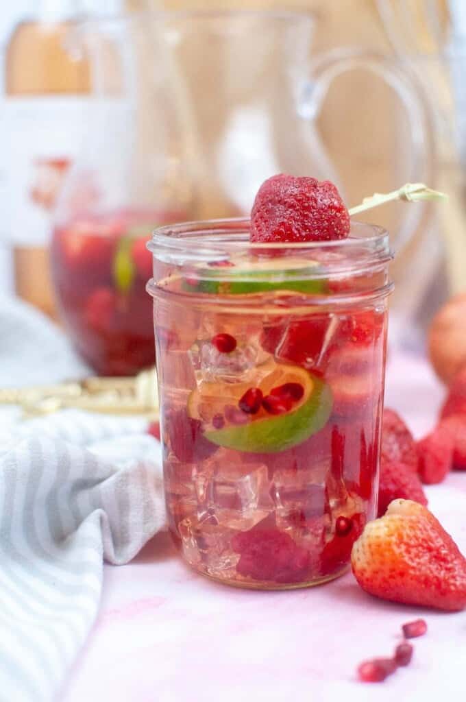 Headon photo of Valentine Sangria.