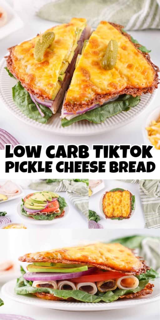 Low Carb Pickle Cheese Bread Pin