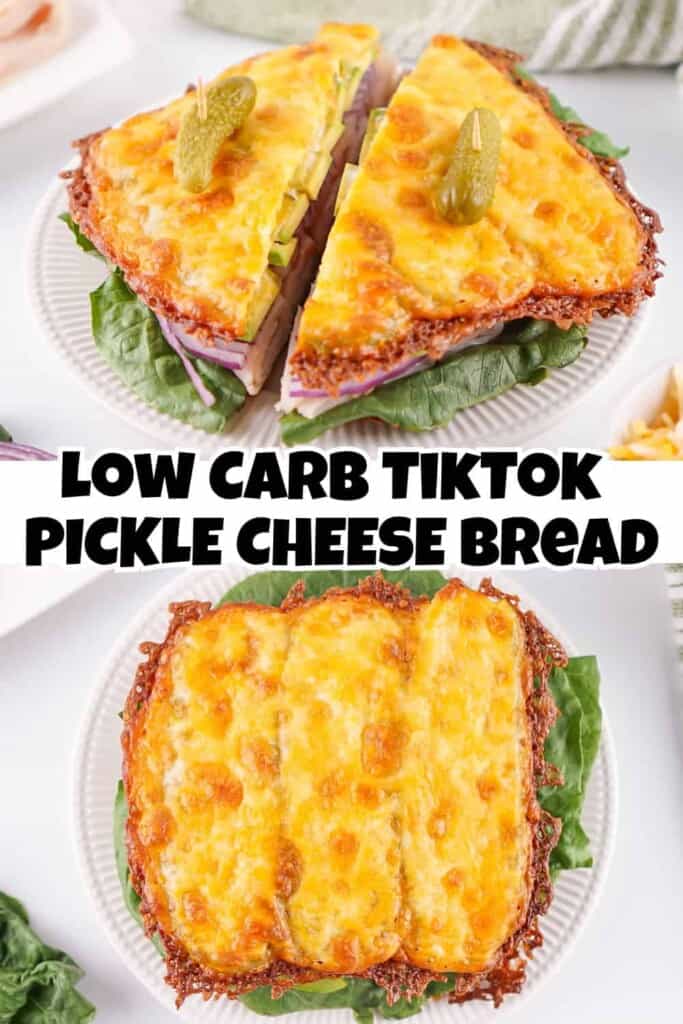 Low Carb Pickle Cheese Bread Pin
