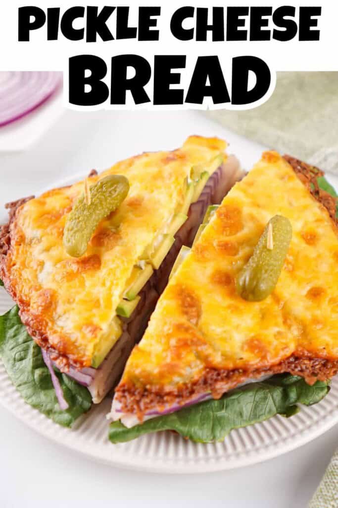 Pickle Cheese Bread Pin.