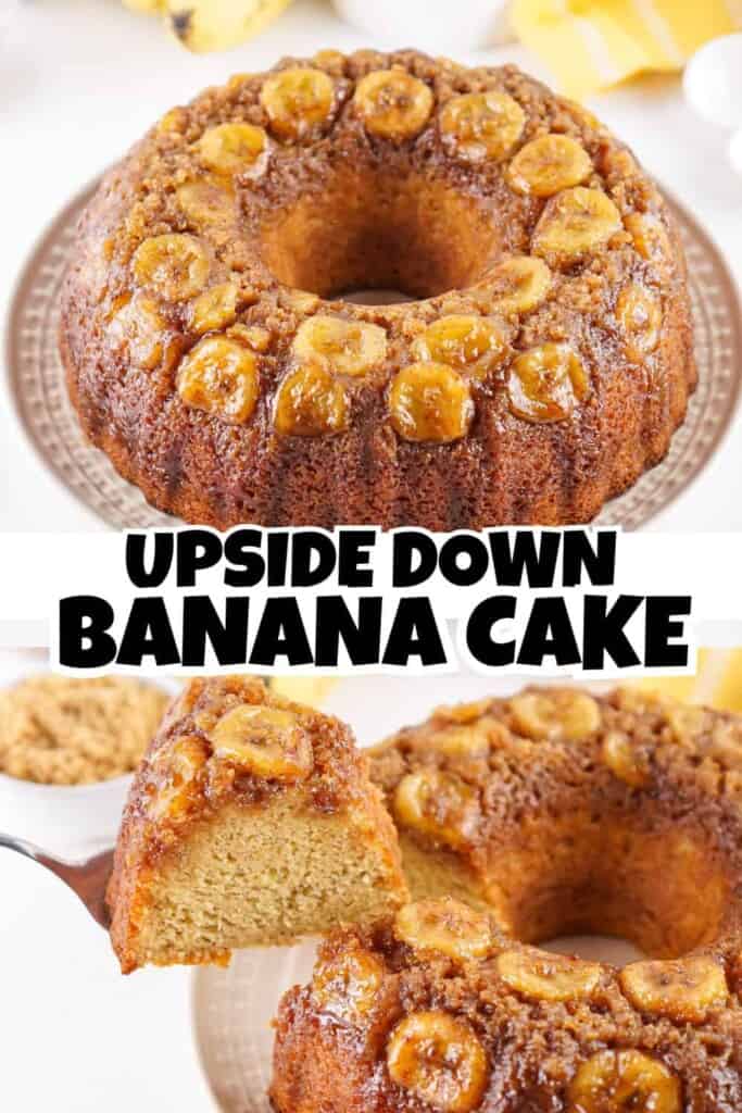 Banana Upside Down Cake Recipe