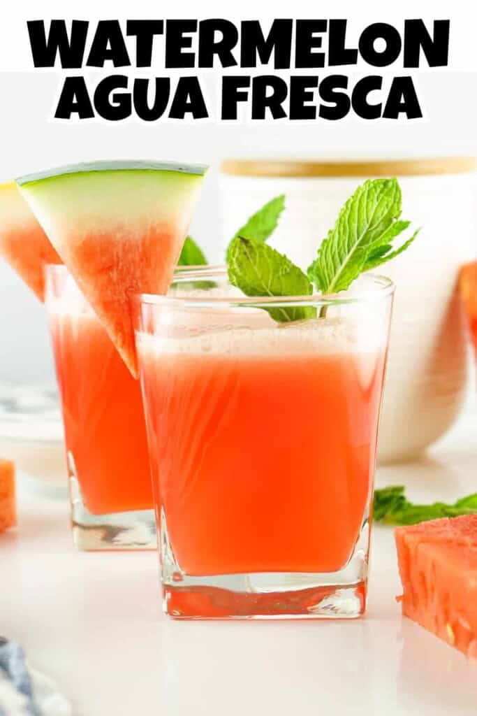 Watermelon Agua Fresca Pin.