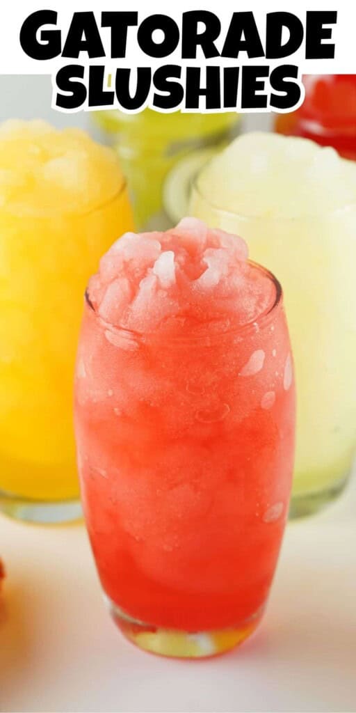 Gatorade Slushies