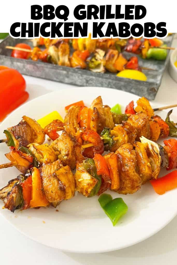 BBQ Grilled Chicken Pin for Pinterest.