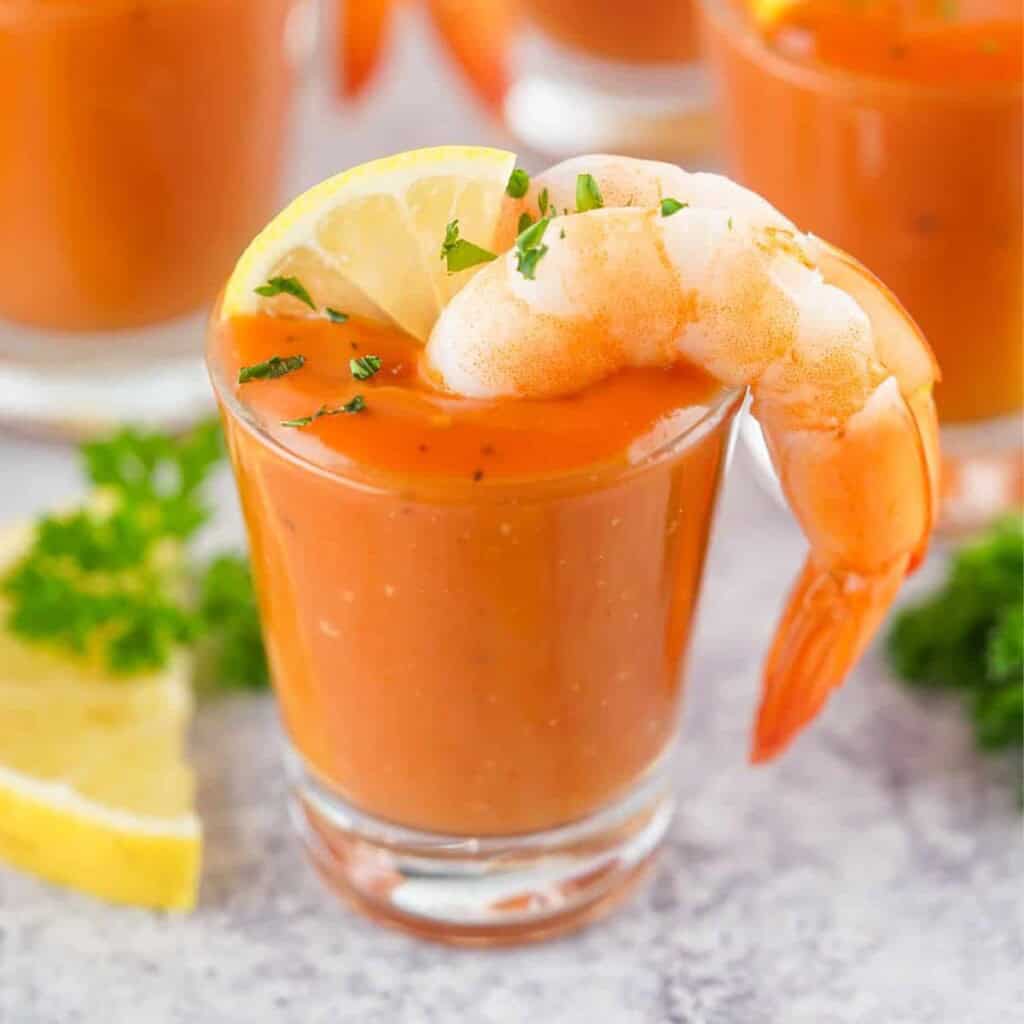 Shrimp Cocktail Shooters