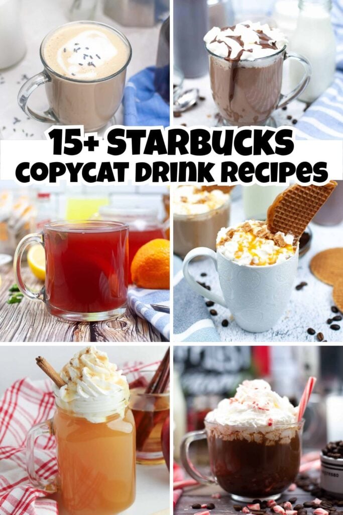 Starbucks Copycat Recipes Pin.