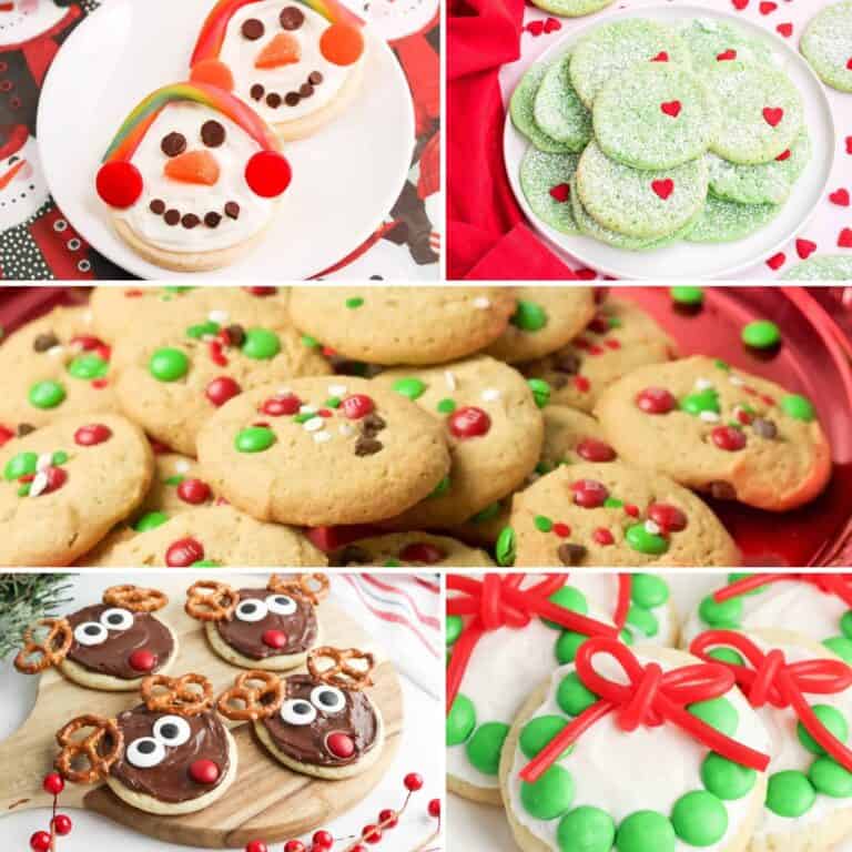Easy Christmas Cookies to Make with Kids.