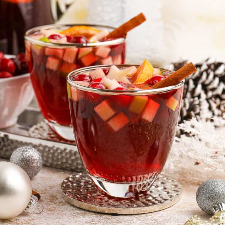 2 cups of Thanksgiving Punch.