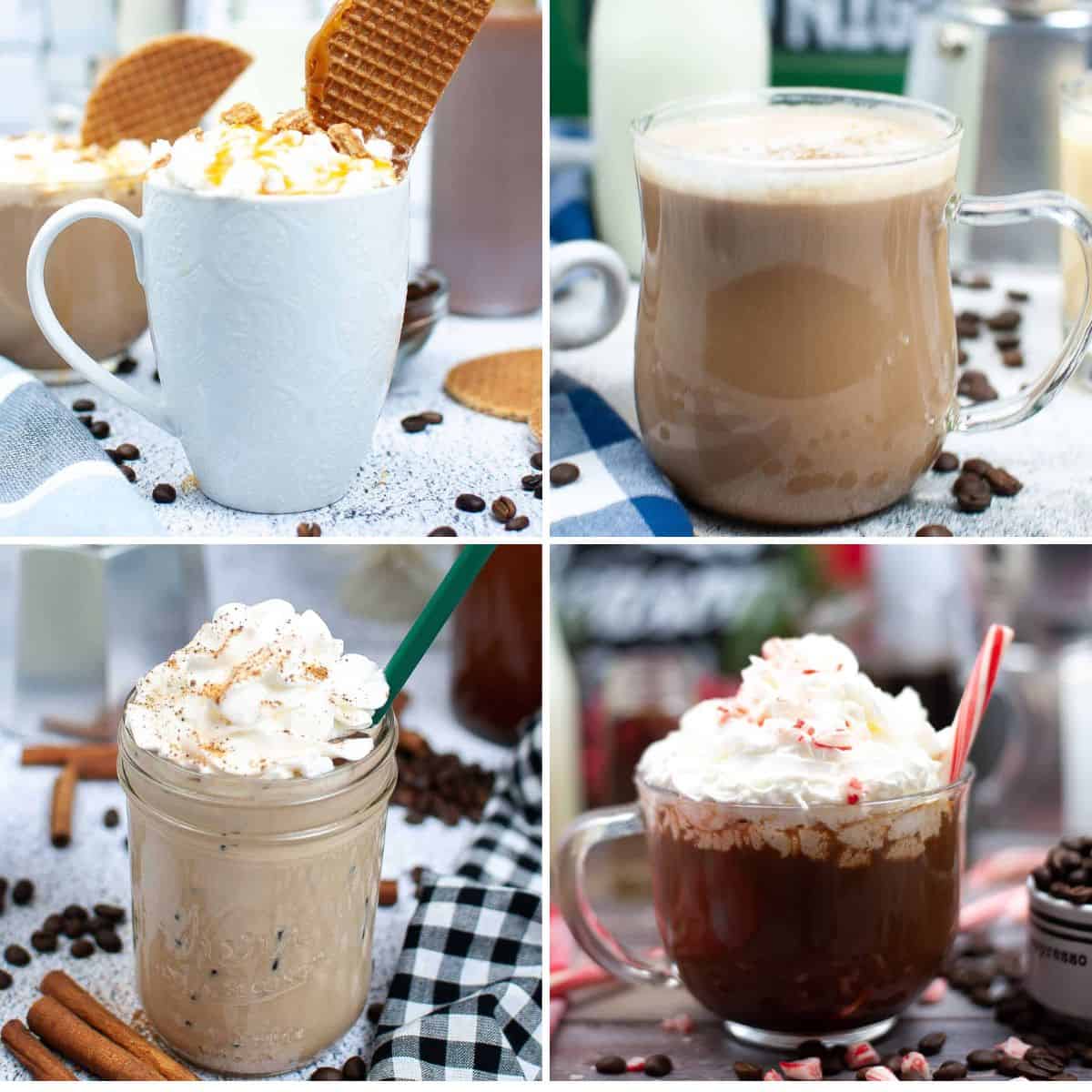 Copycat Starbucks Holiday Drink Recipes.