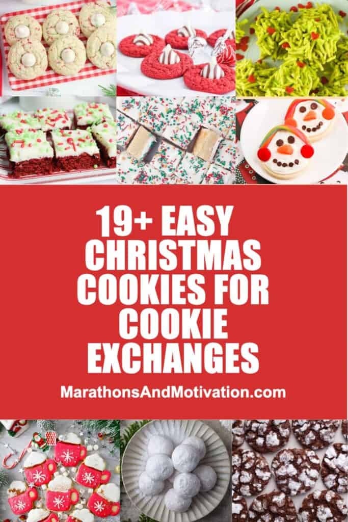 19+ Easy Christmas Cookies for Cookie Exchanges Pin.